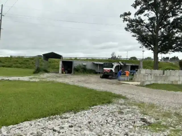 Gravel drive into a cleared property, R&G Land Clearing